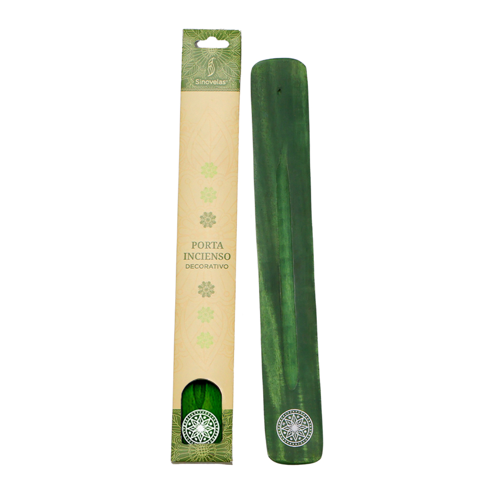 Porta Incienso Verde