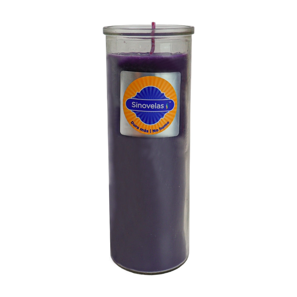 Veladora Vitro 077 Morada