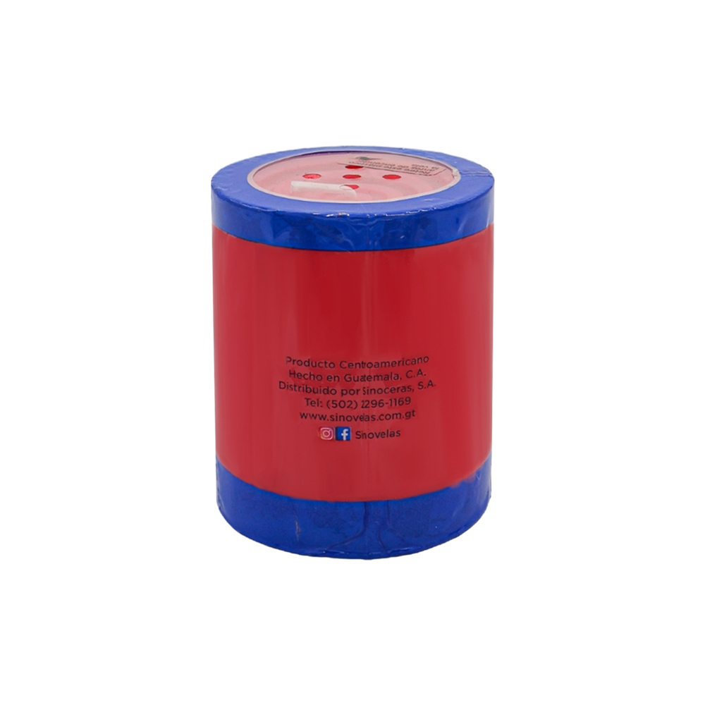 Veladora Pillar No. 2 Rojo image number 2