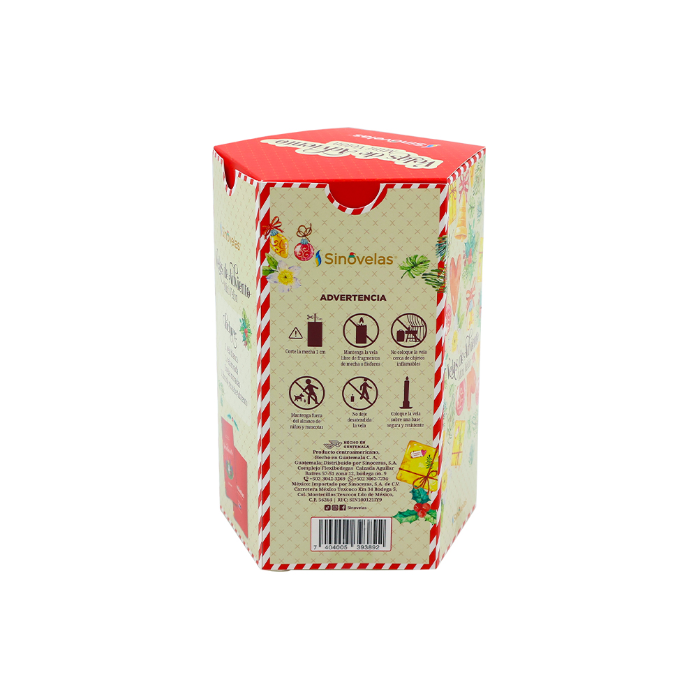 Veladora Sinovelas Mini Vel&oacute;n Adviento image number 3