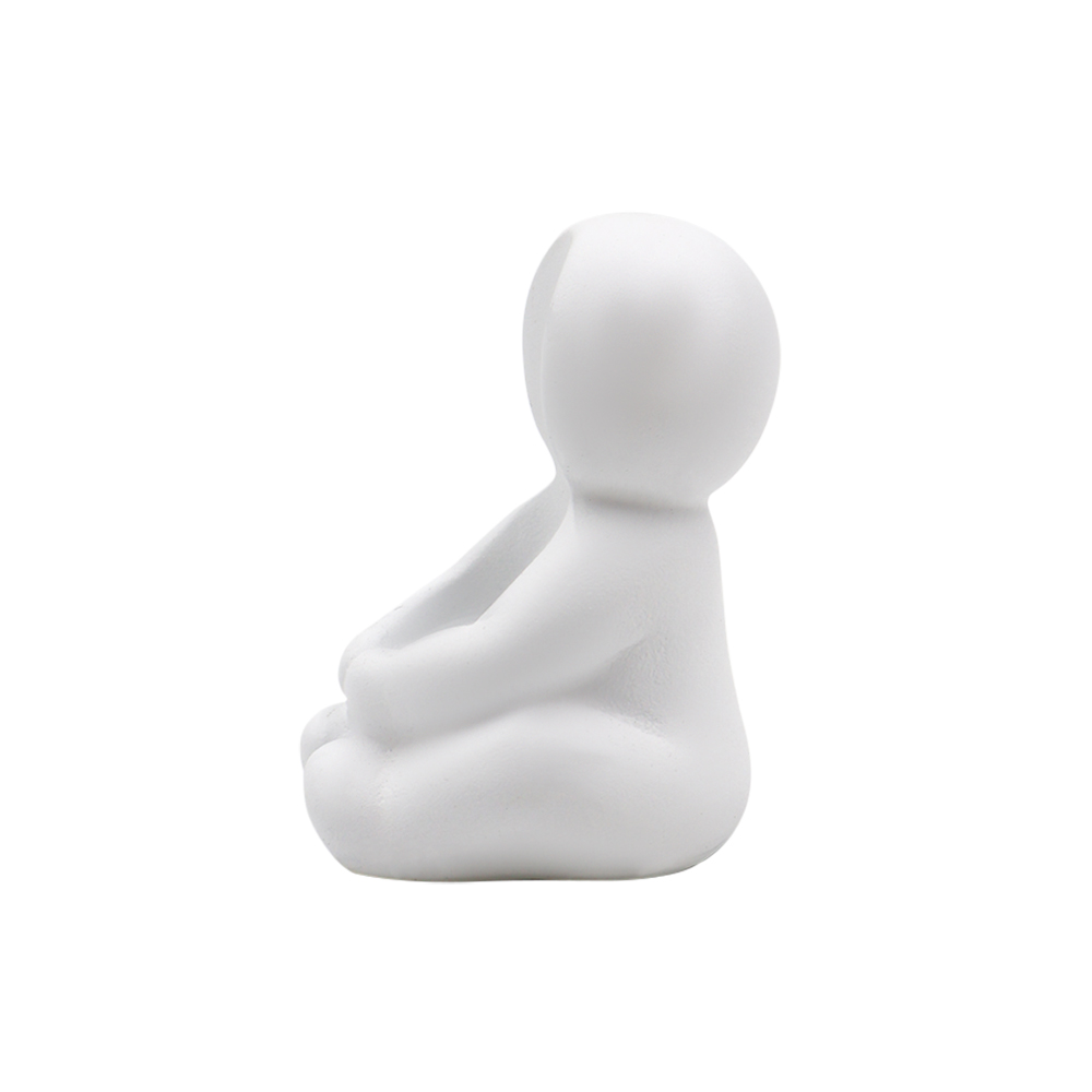 Candelero Figura Ni&ntilde;o Blanco image number 3