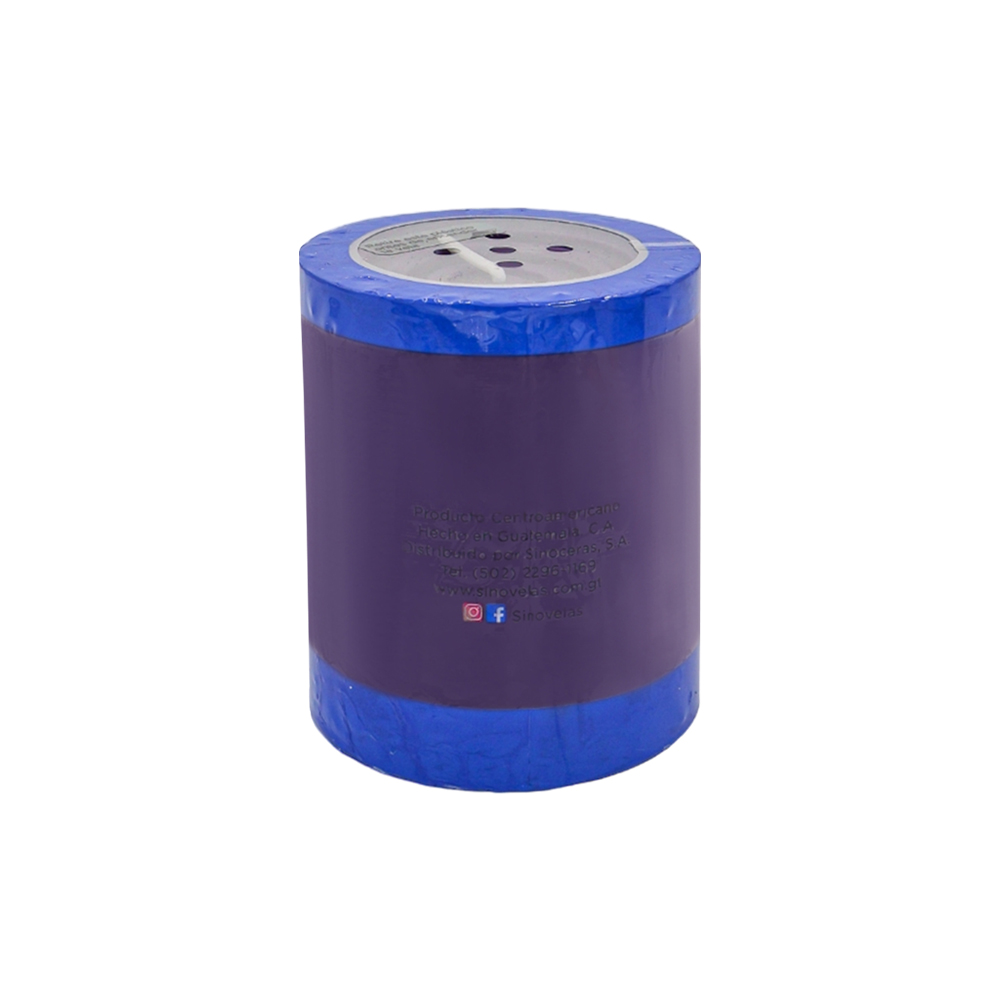 Veladora Pillar No. 2 Morado image number 2