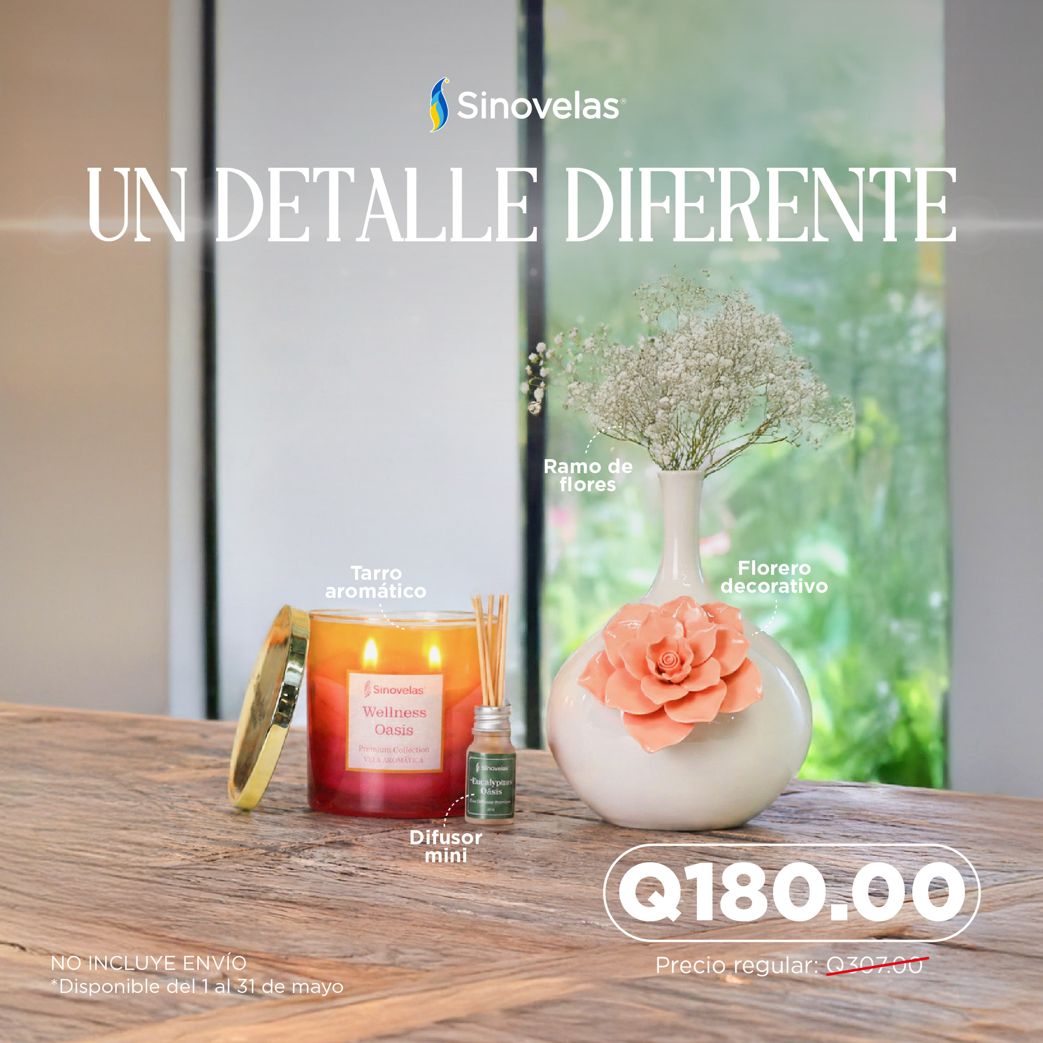 Set Floral con Tarro GRATIS image number 0
