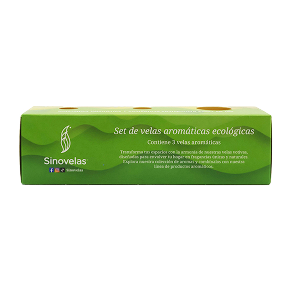 Veladora Votiva Tripack Citronela image number 3