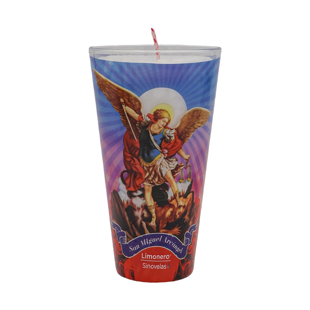 Veladora Limonero San Miguel Arc&aacute;ngel