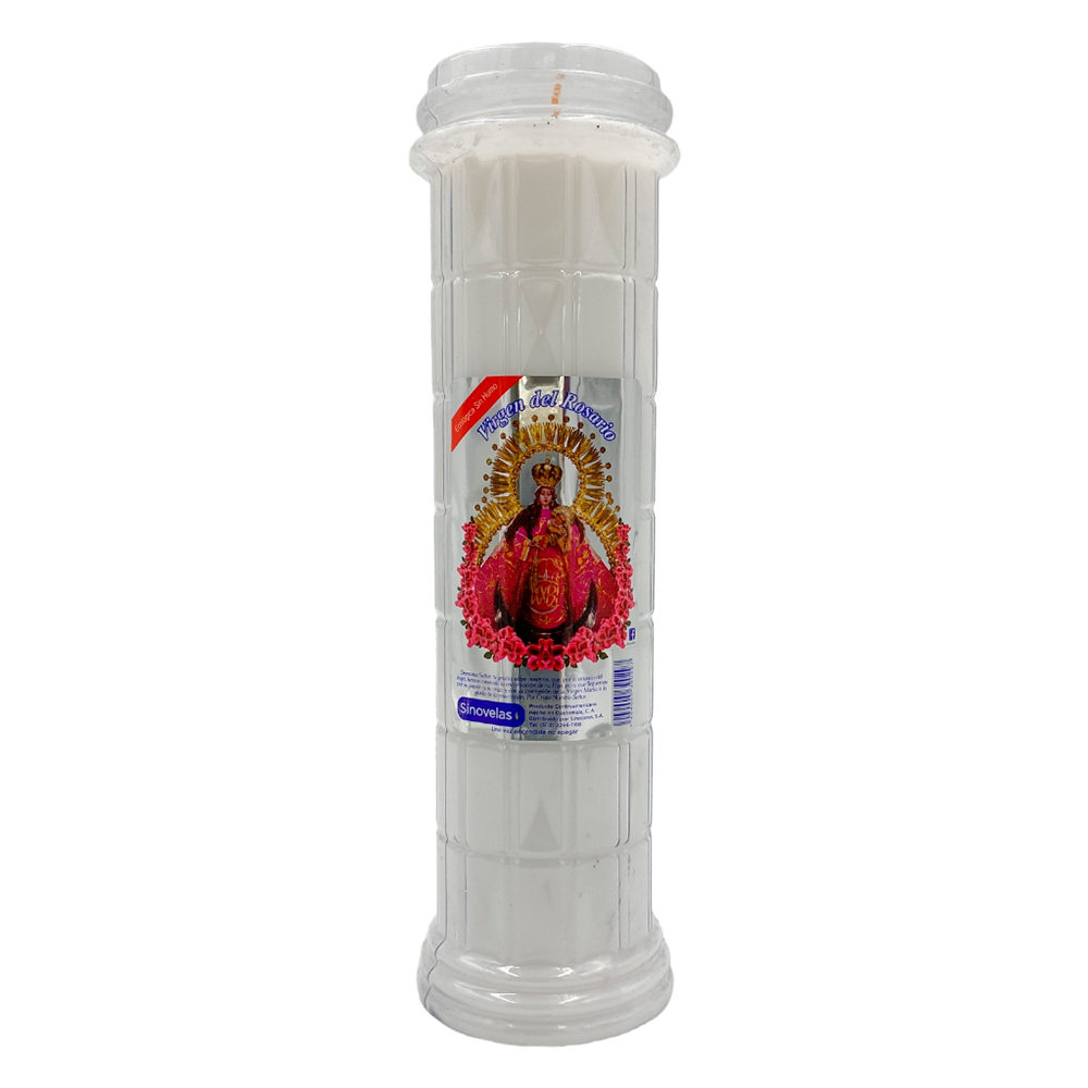 Veladora Devoci&oacute;n Virgen del Rosario