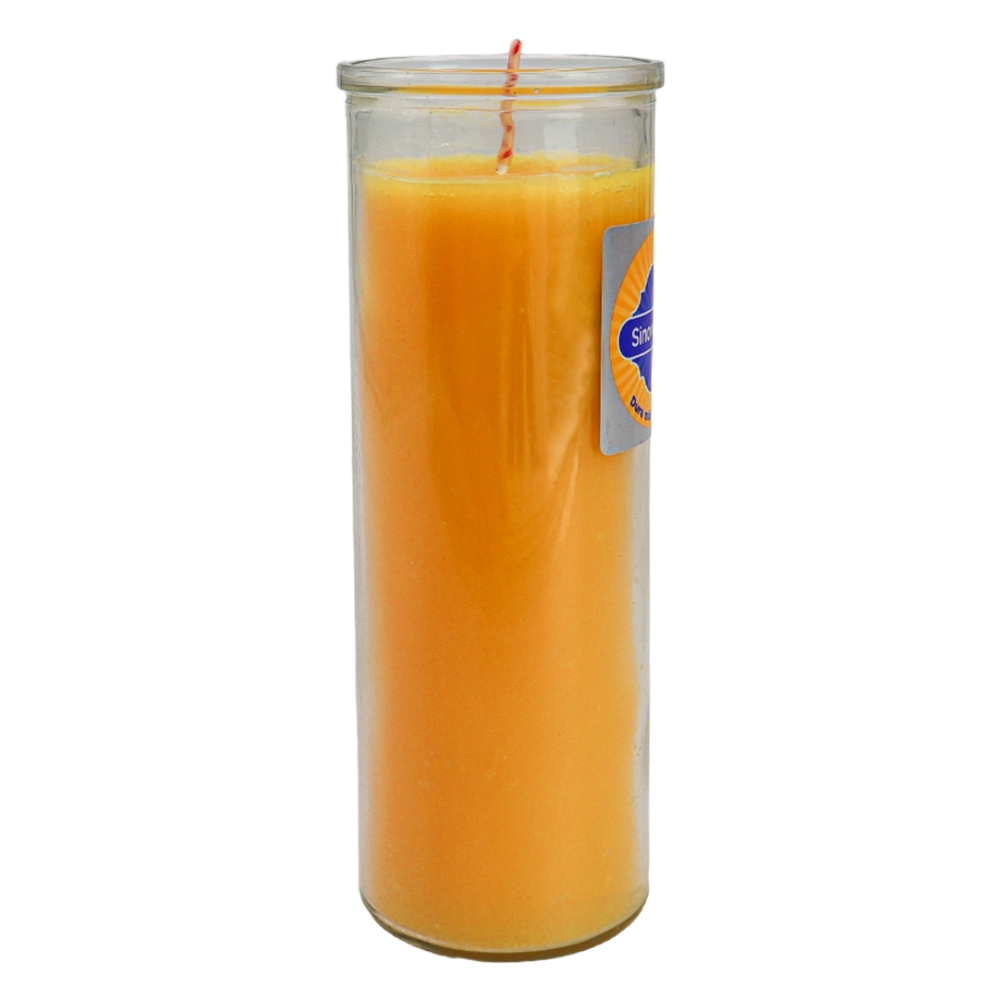 Veladora Vitro 077 Amarilla image number 1