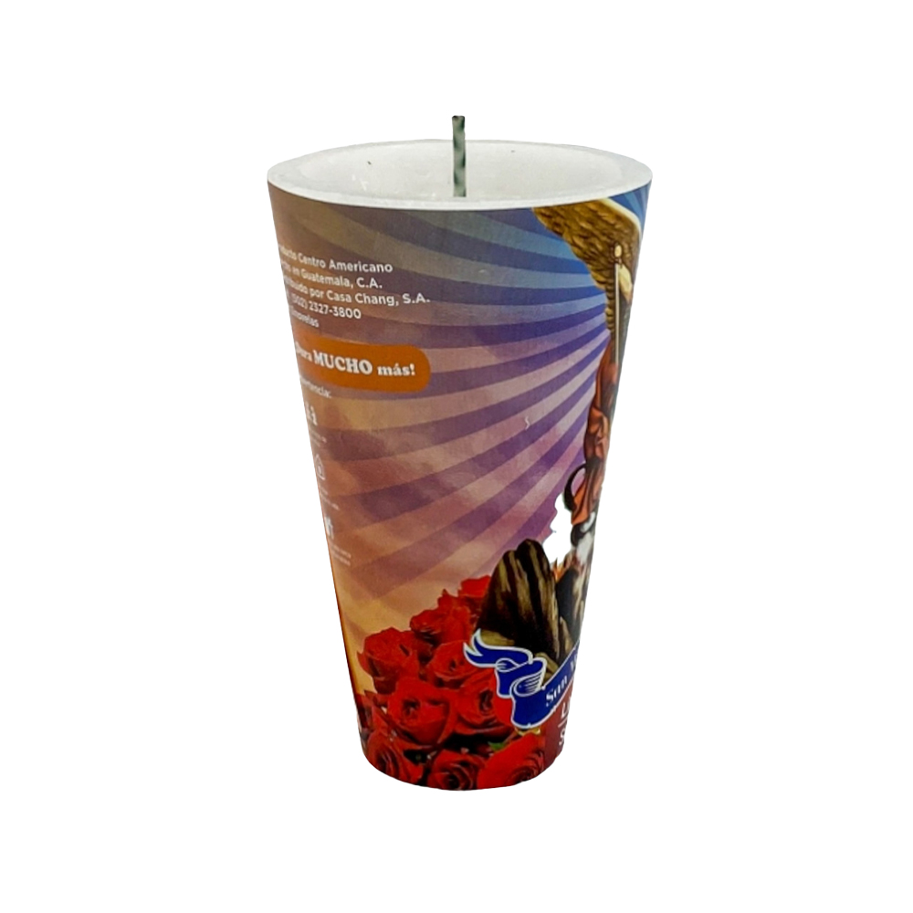 Veladora Repuesto Liso San Miguel Arc&aacute;ngel image number 1