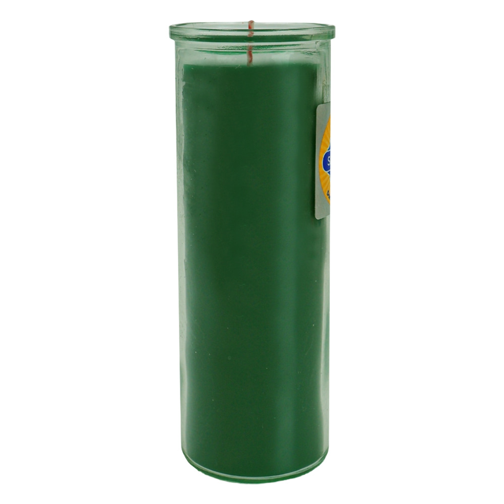 Veladora Vitro 077 Verde image number 1