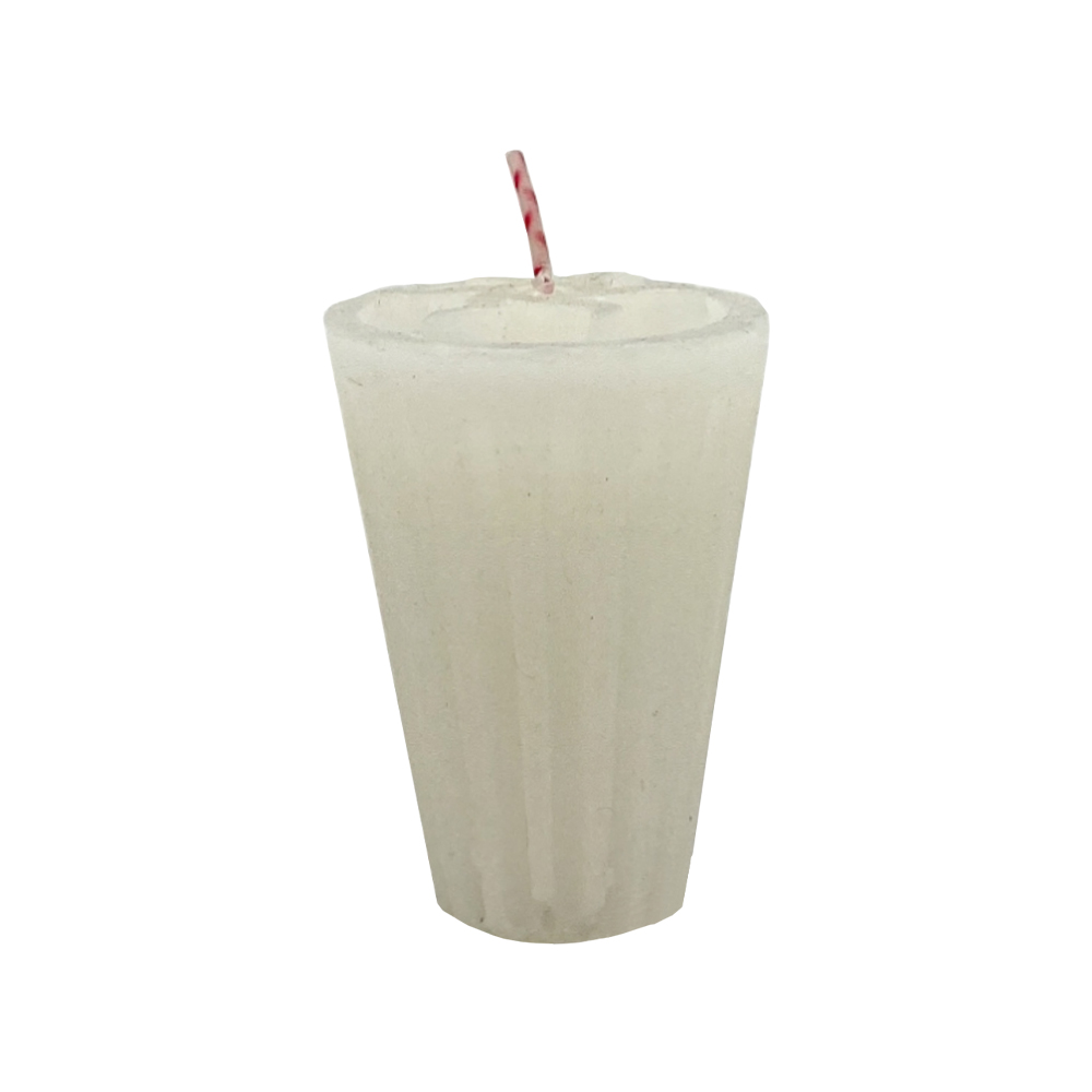 Veladora Repuesto Econ&oacute;mico Blanco image number 2