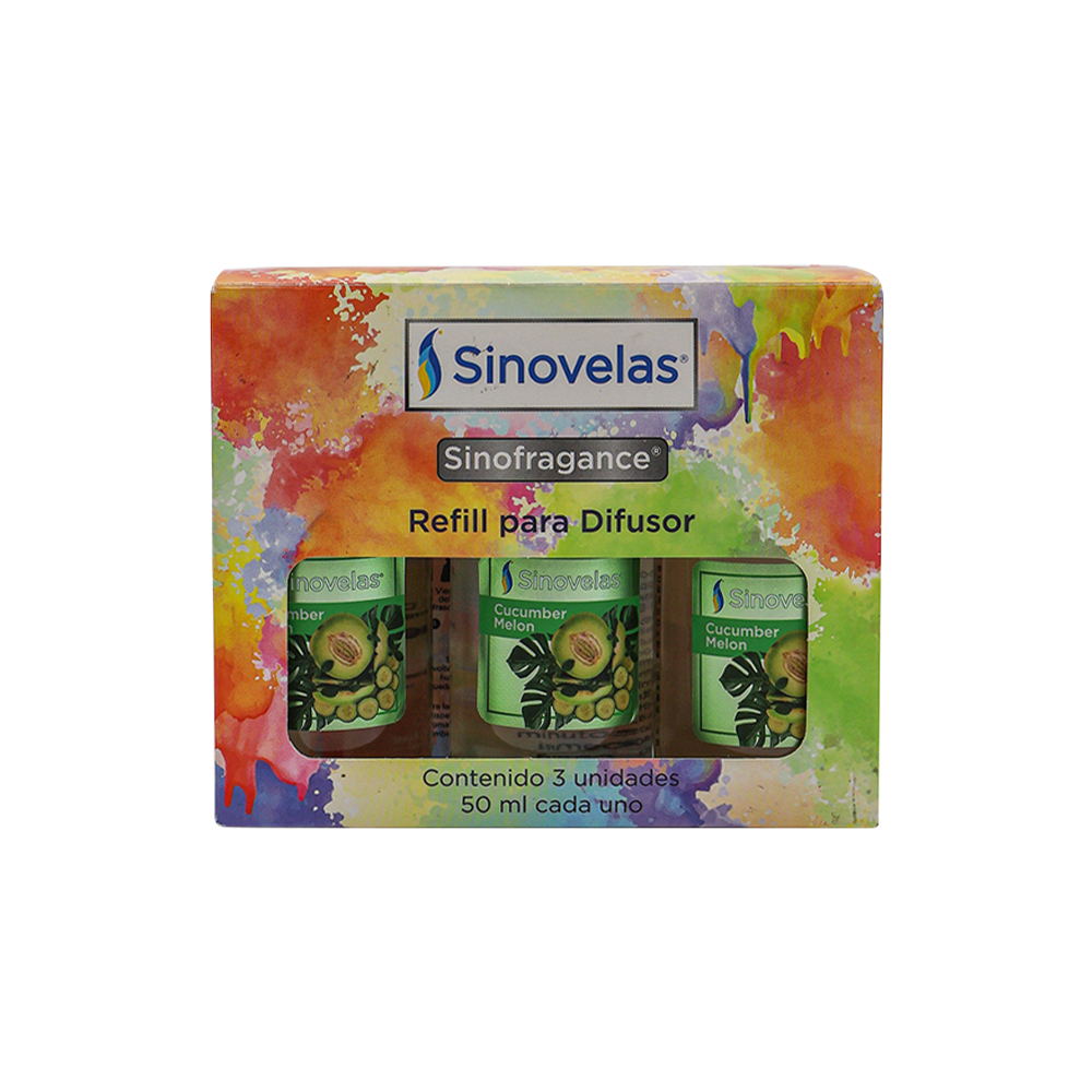 Eco Difusor Refill 3pack Cucumber Melon image number 1
