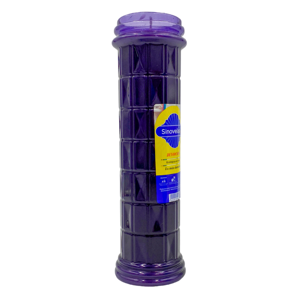 Veladora Devoci&oacute;n Morada image number 1