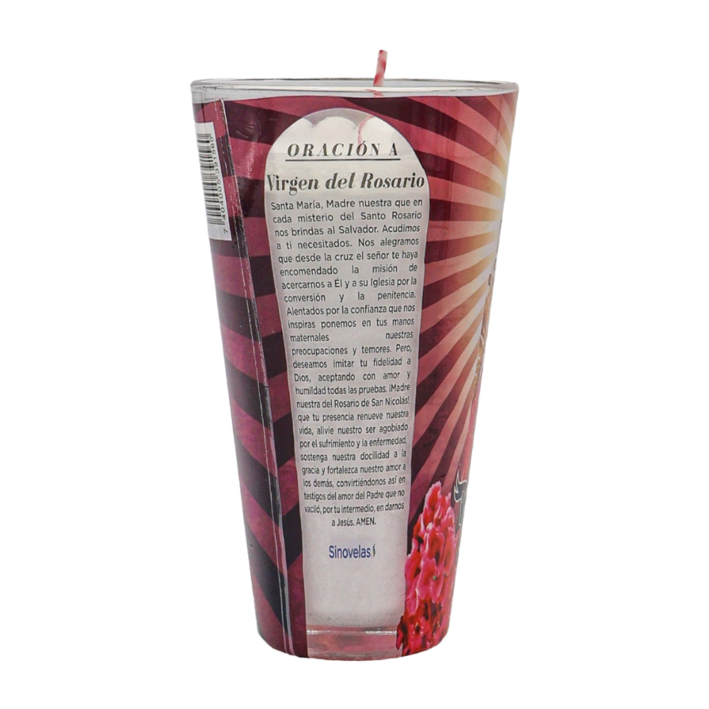Veladora Limonero Virgen del Rosario image number 2