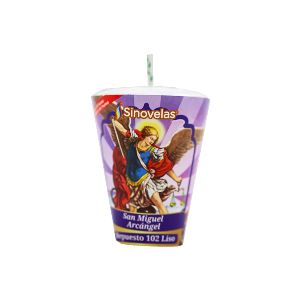 Veladora Repuesto 102 Liso San Miguel Arcangel
