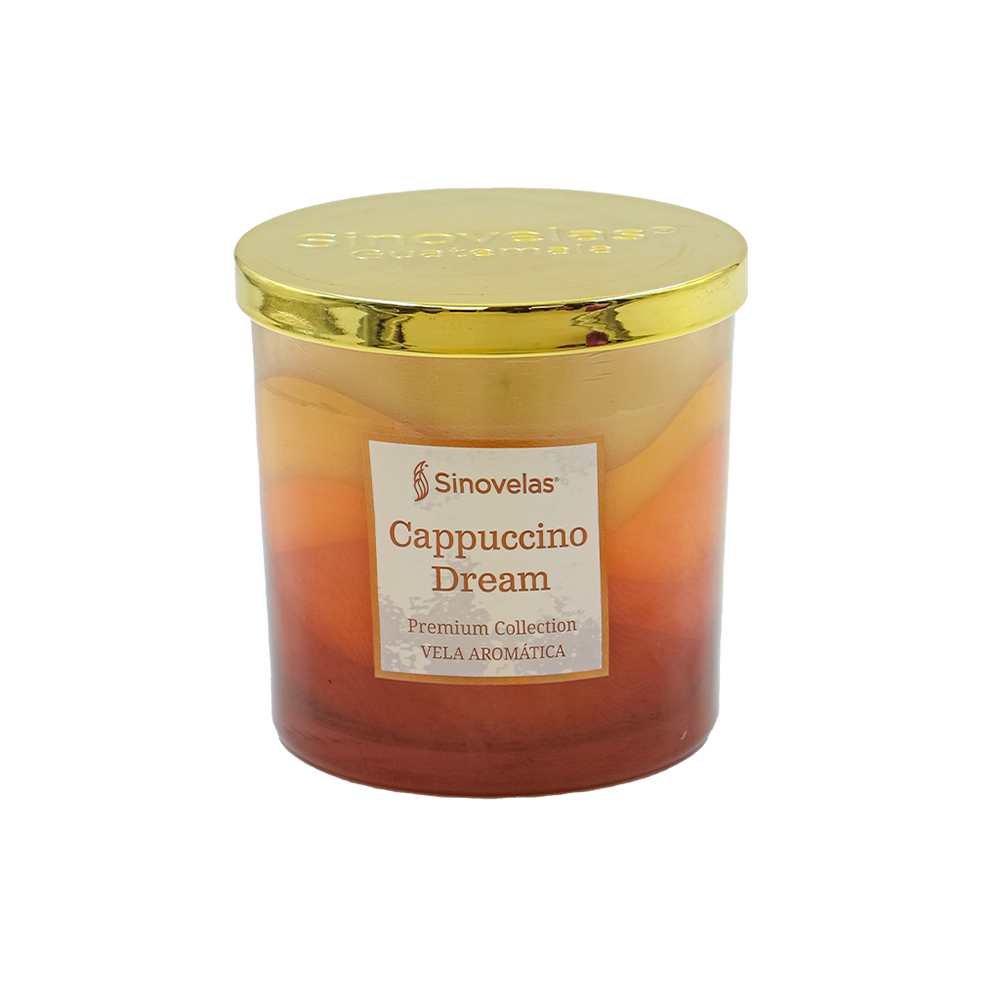 Veladora Tarro Premium Cappuccino Dream