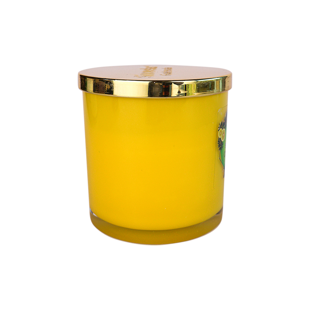 Veladora Tarro Amarillo Citronela image number 1