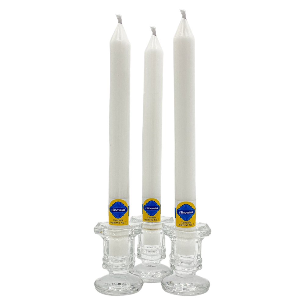 Candela Leg&iacute;tima No. 2 Blanca (12 u) image number 2
