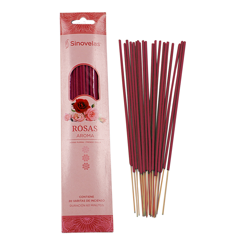 Incienso Rosas Empaque Colgante 20 u