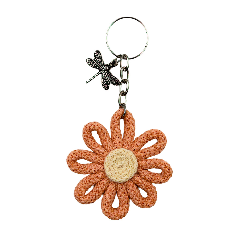 Llavero Flor Anaranjada