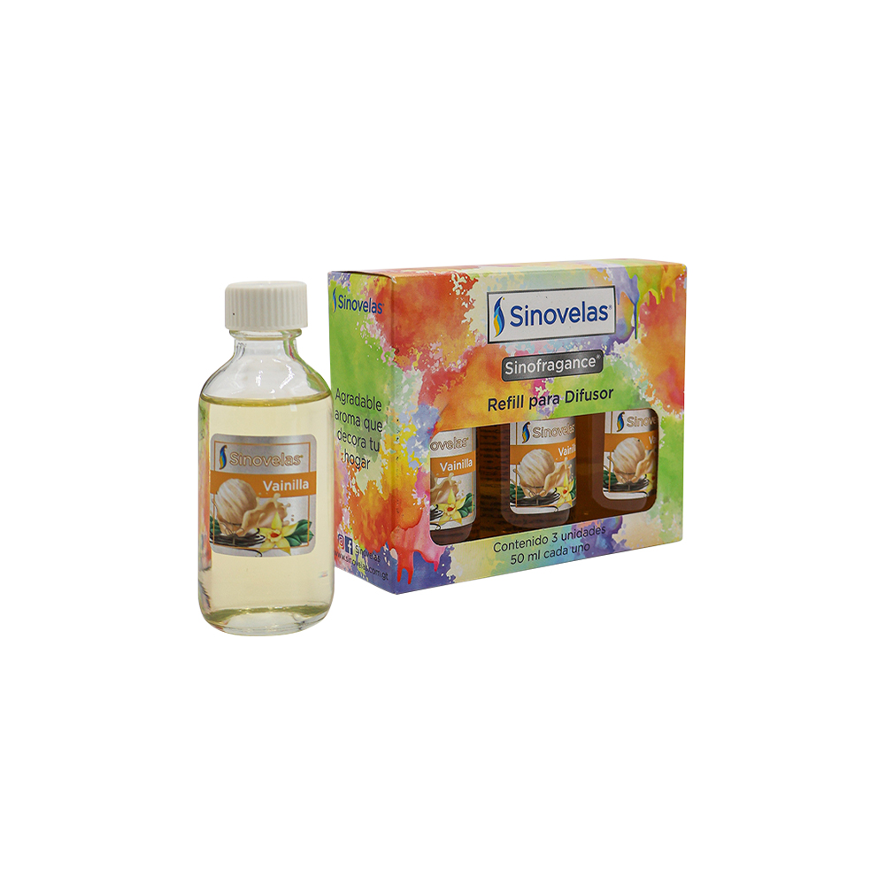 Eco Difusor Refill 3pack Vainilla