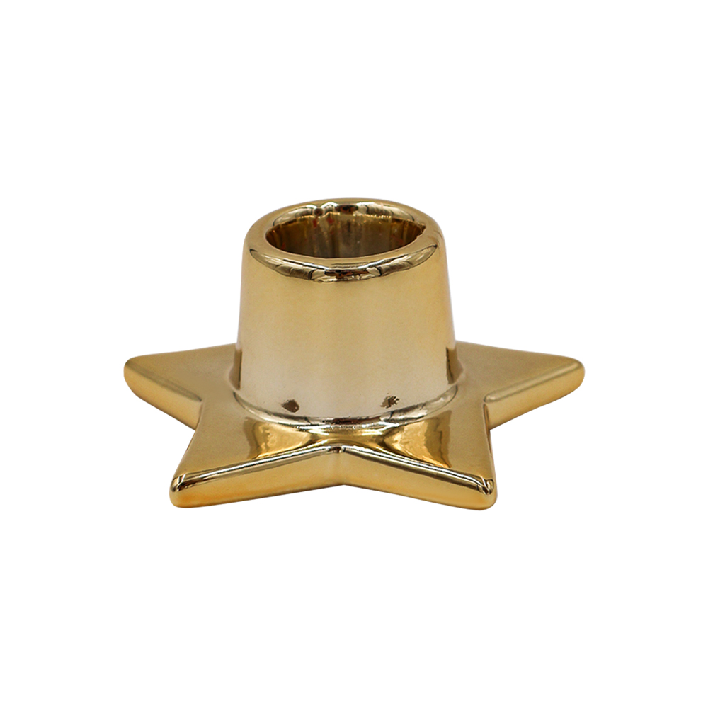 Candelero Estrella Dorada