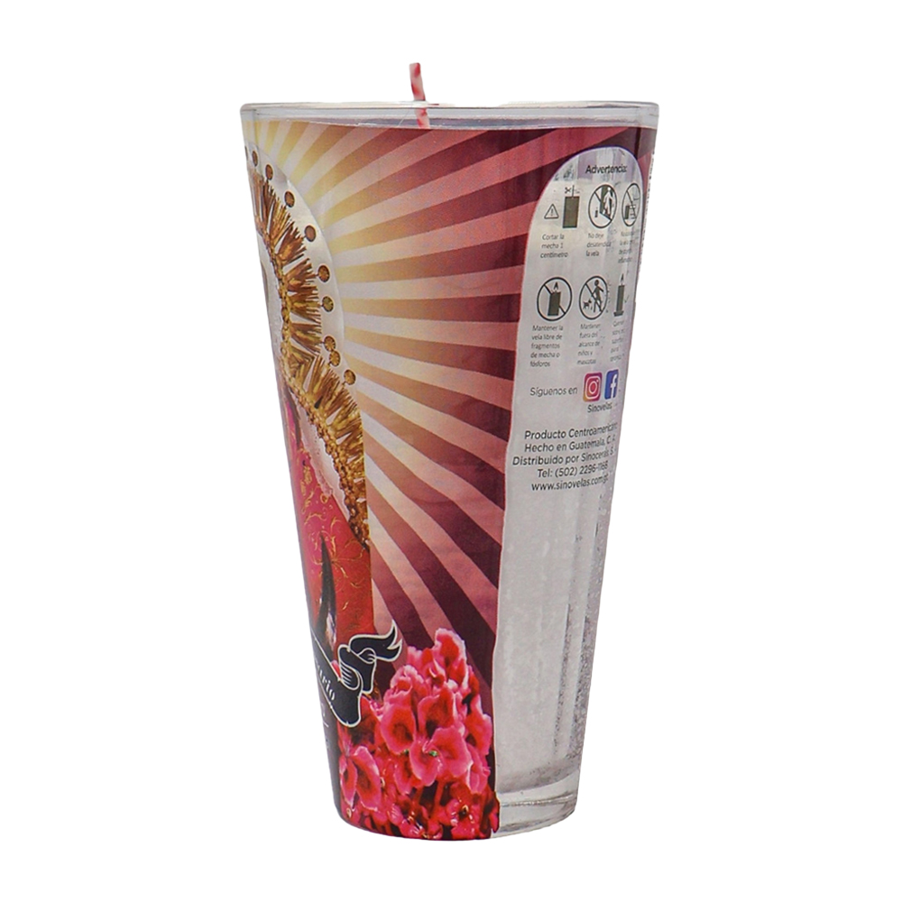 Veladora Limonero Virgen del Rosario image number 3