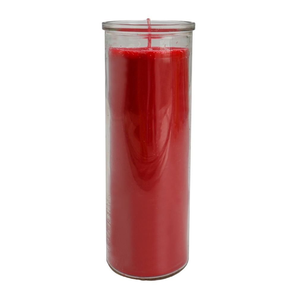 Veladora Vitro 077 Roja image number 2