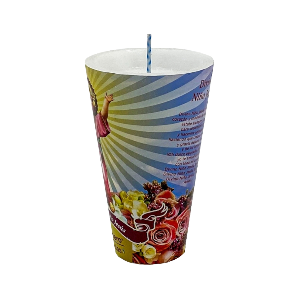 Veladora Repuesto Liso Divino Ni&ntilde;o Jes&uacute;s image number 2