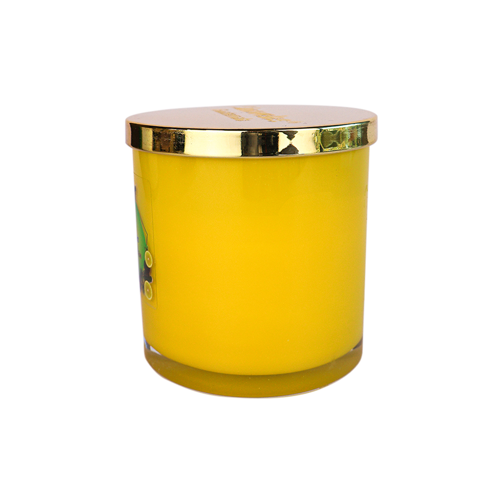 Veladora Tarro Amarillo Citronela image number 3