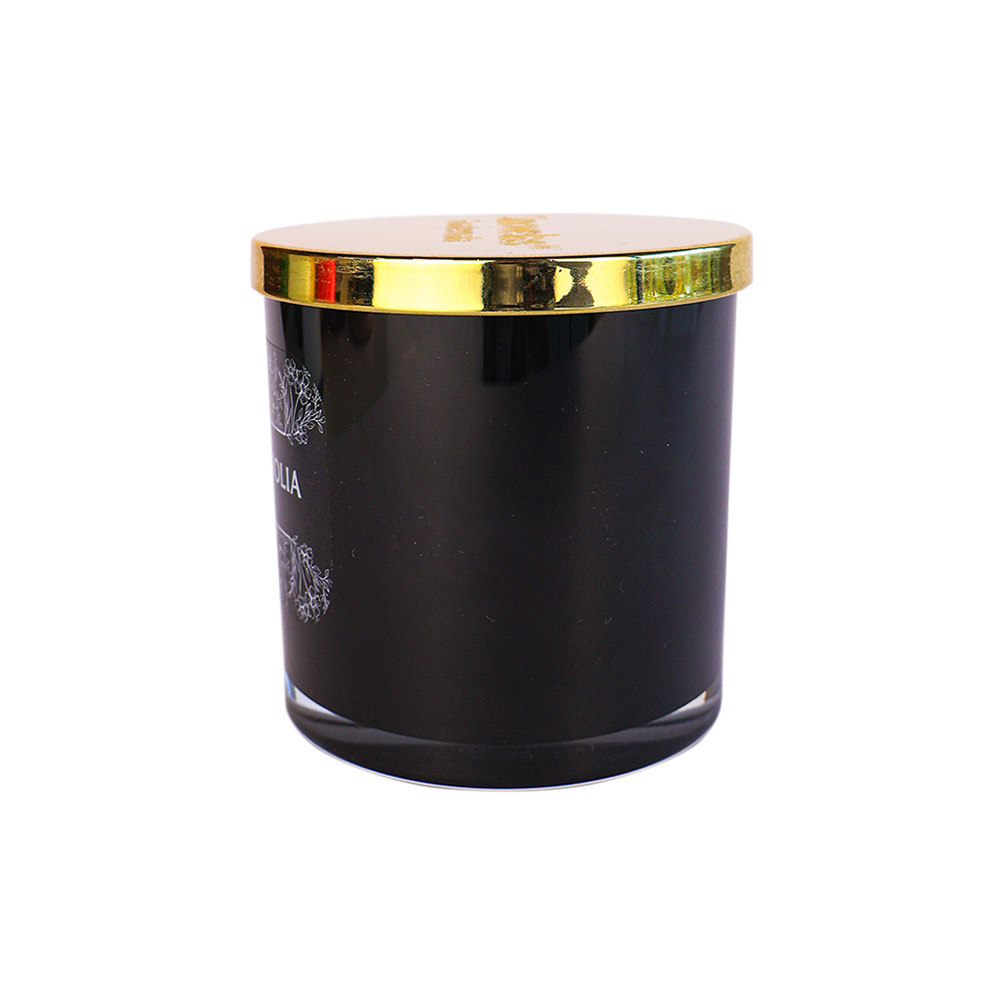 Veladora Tarro Negro Jazmin Magnolia image number 3