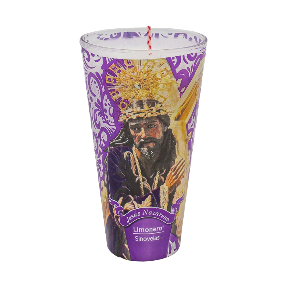 Veladora Limonero Jes&uacute;s Nazareno