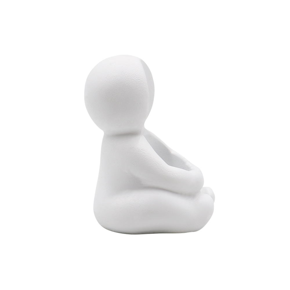 Candelero Figura Ni&ntilde;o Blanco image number 1