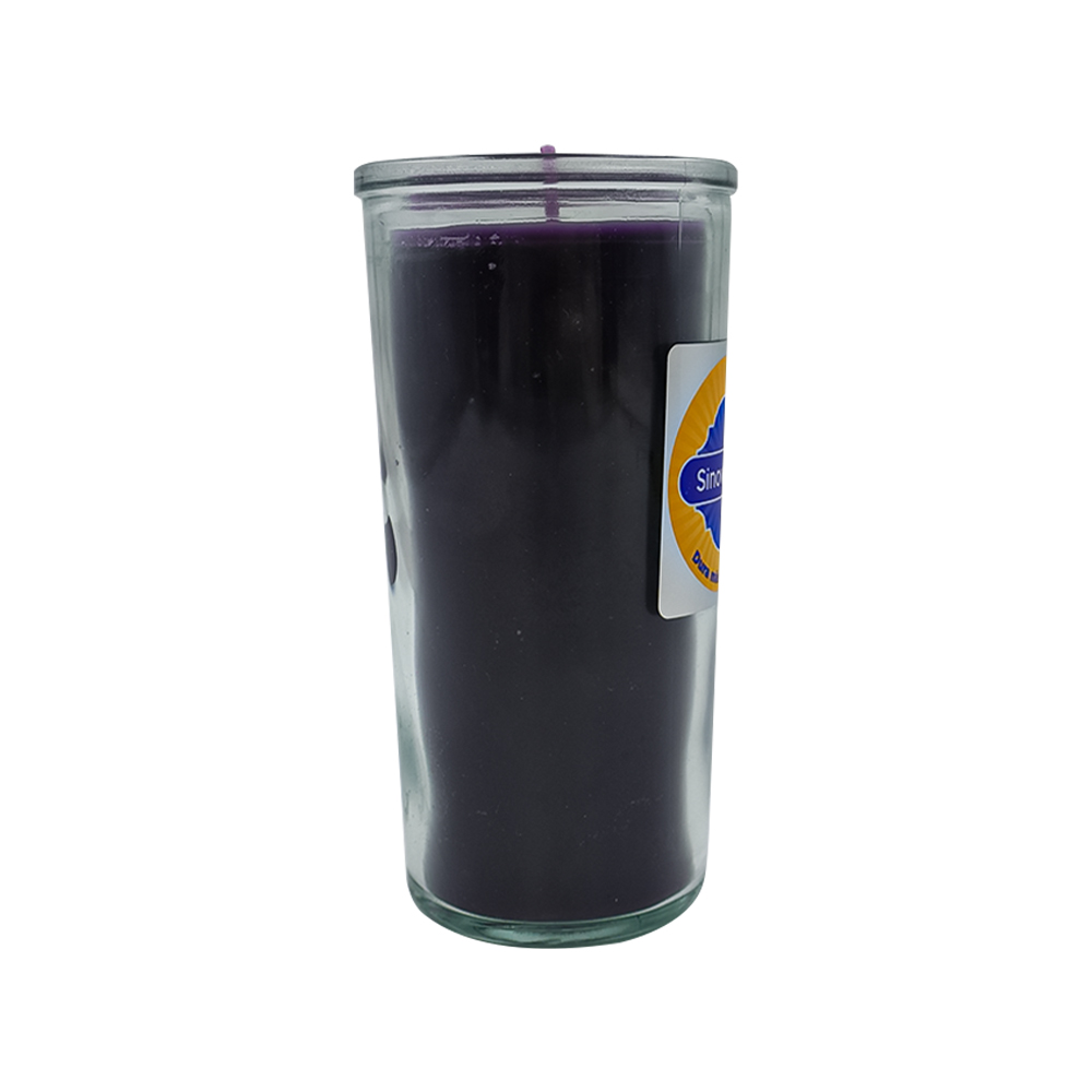 Veladora Vitro 071 Morado image number 1