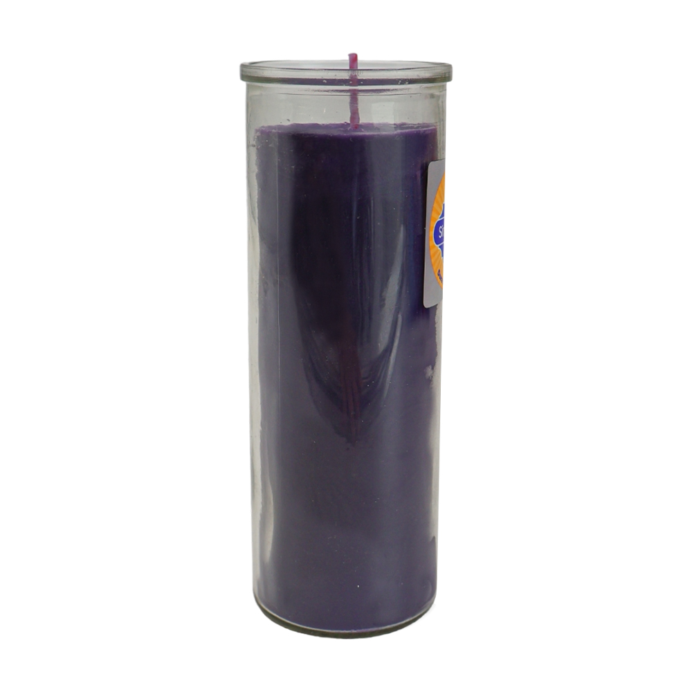 Veladora Vitro 077 Morada image number 1