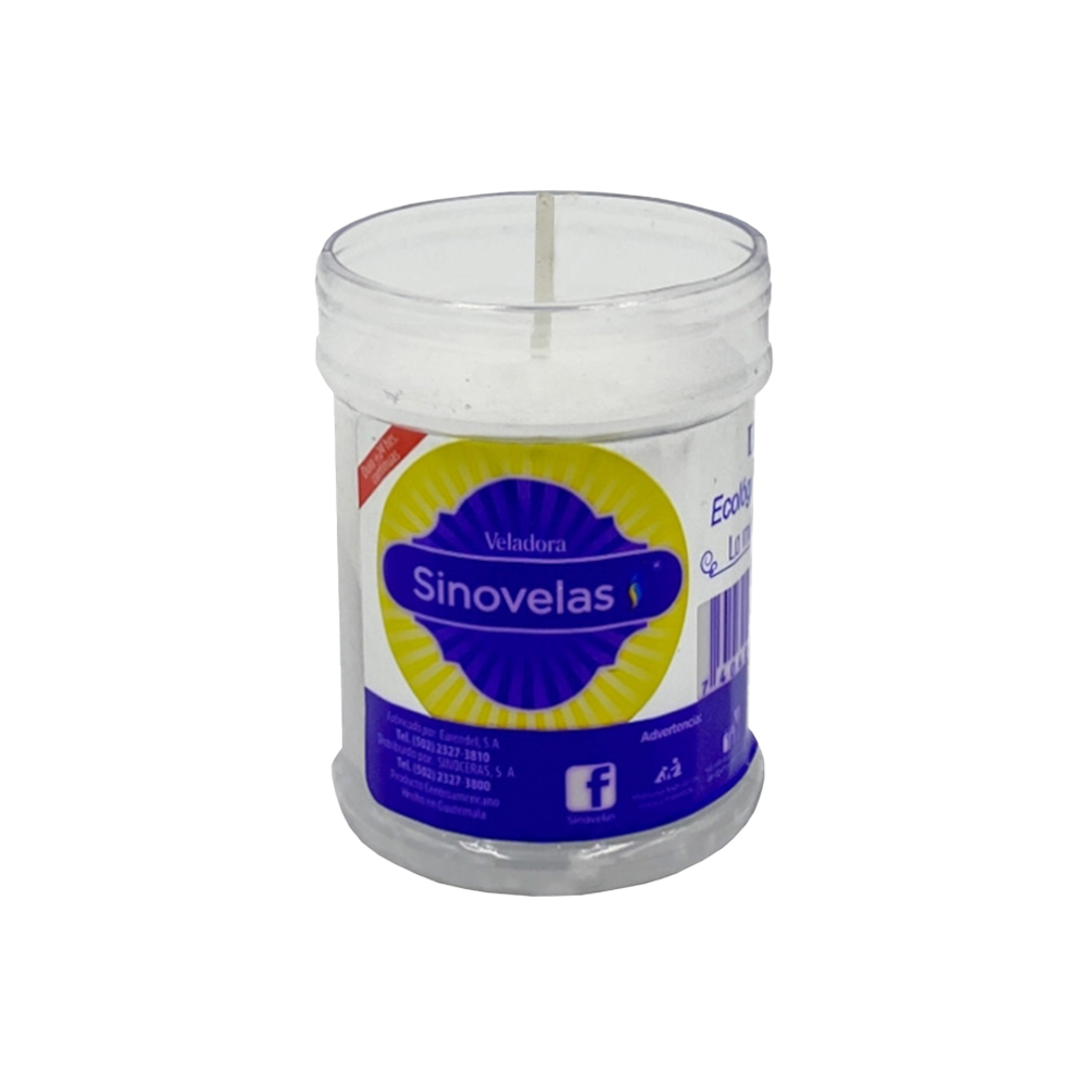 Veladora Daily Blanca