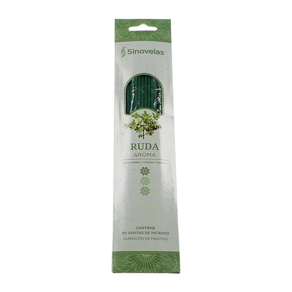 Incienso Ruda Empaque Colgante 20 u