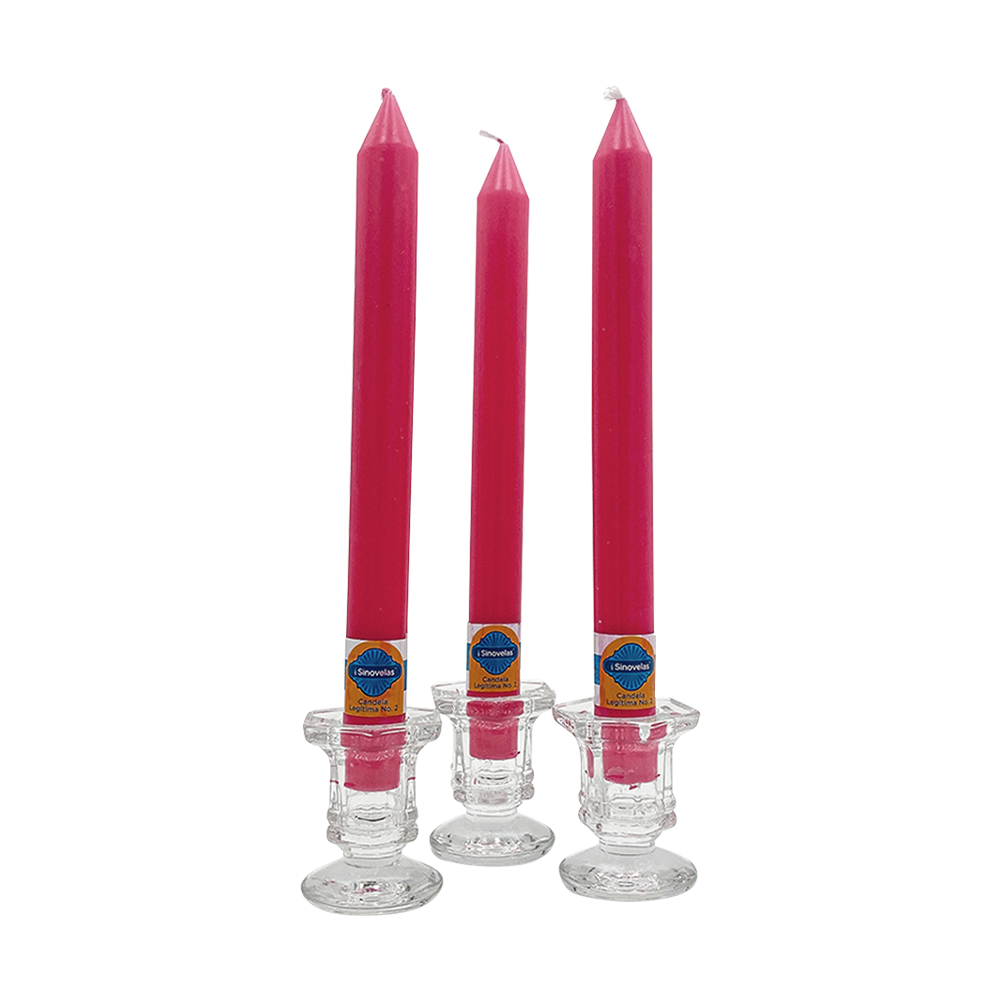 Candela Leg&iacute;tima No. 2 Rosada (12 u) image number 2