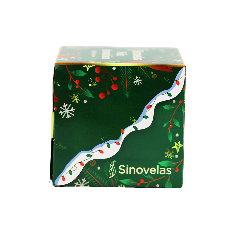 Veladora Tarro Rojo Metalizado Sweet Apple image number 2