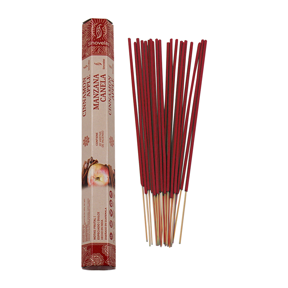 Incienso Manzana Canela Empaque Hexagonal 20 u image number 1