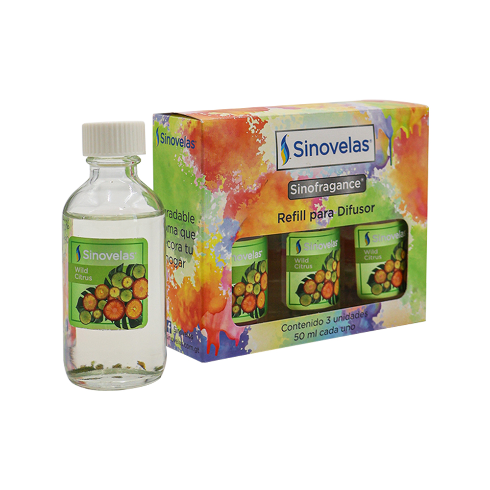 Eco Difusor Refill 3pack Wild Citrus