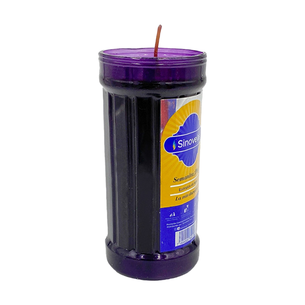 Veladora Semanita Plus Morada image number 1