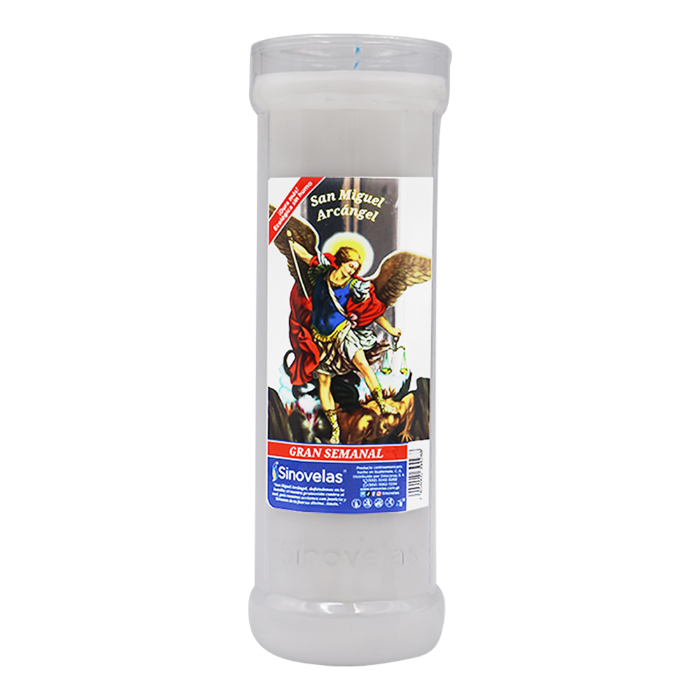 Veladora Gran Semanal San Miguel Arc&aacute;ngel