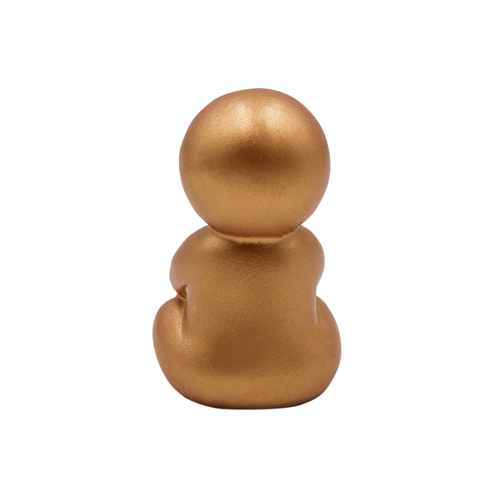 Candelero Figura Ni&ntilde;o Dorado image number 2