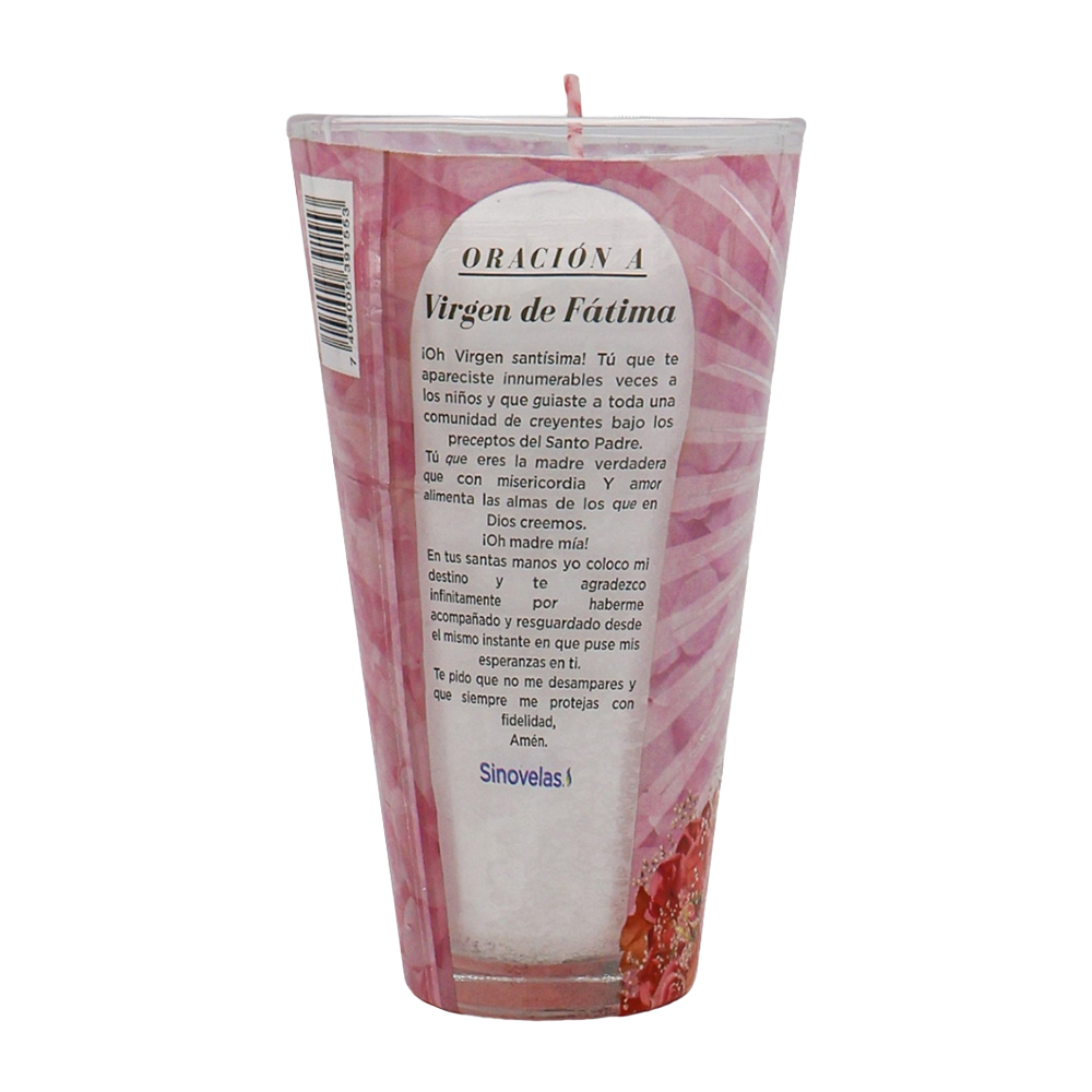 Veladora Limonero Virgen de F&aacute;tima image number 2