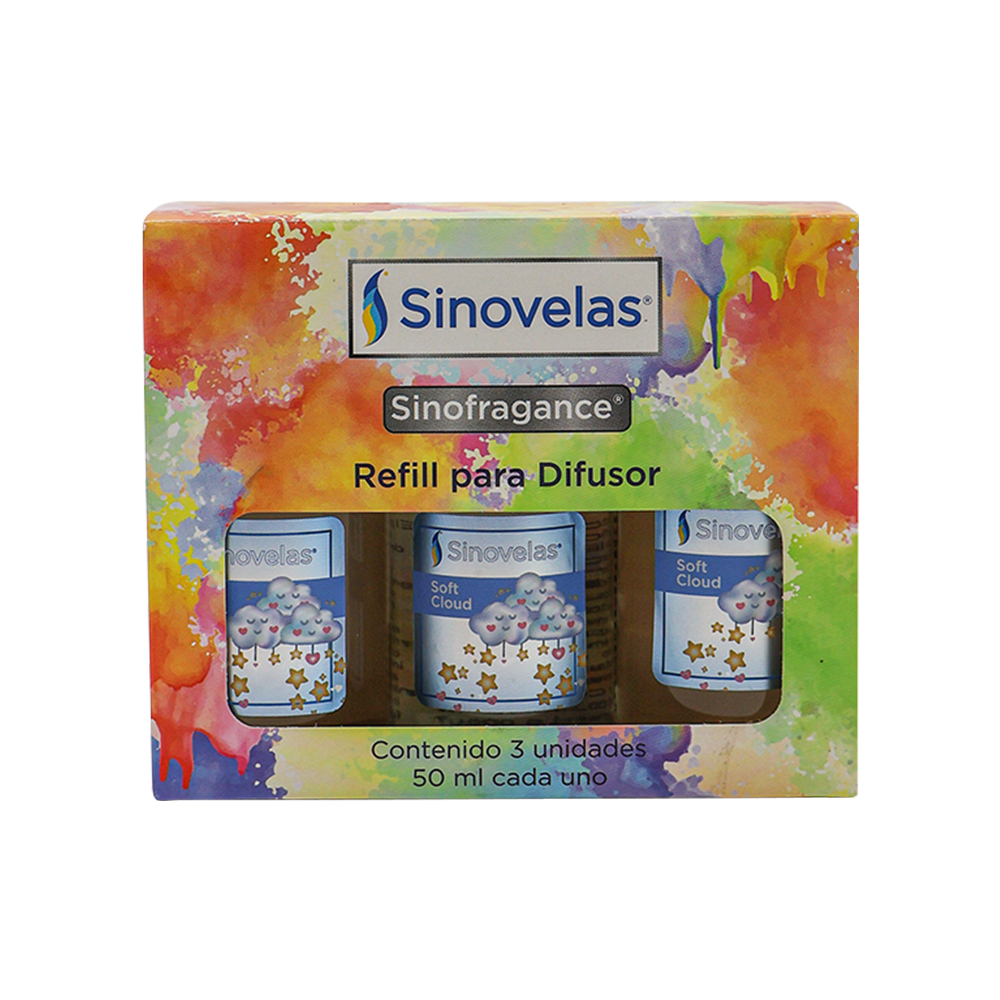 Eco Difusor Refill 3pack Soft Cloud image number 1